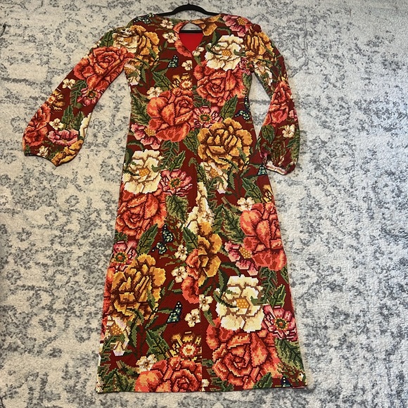 Farm Rio Jessa Maxi Dress Size Large - Picture 6 of 8